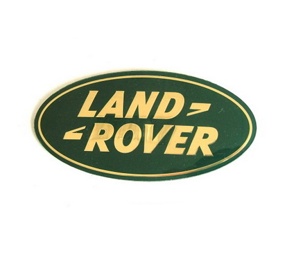 Эмблема передняя Land Rover золотистая