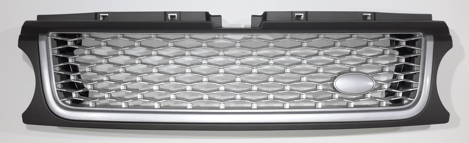 Решетка Range Rover Sport 2010 стиль Autobiography, Ориг. дизайн, Серый серебро-серебро