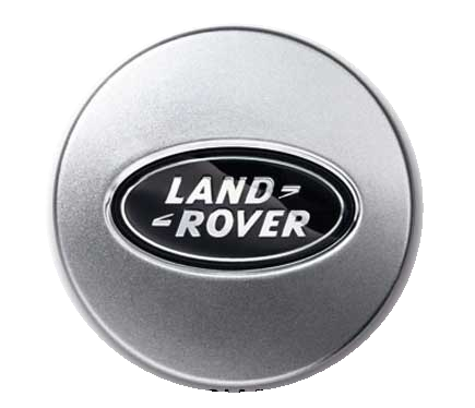 Заглушка колесного диска Range Rover Sport 2005-2009, 2010 с черным логотипом