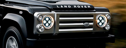 Светодиодные фары 7 дюймов, фонари и дополнительный свет на Land Rover Defender