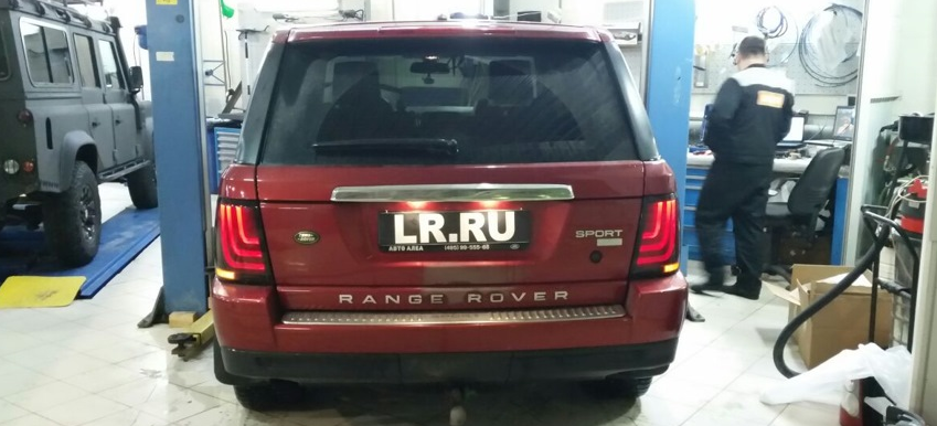 Отличная идея для рестайлинга задних фонарей Range Rover Sport